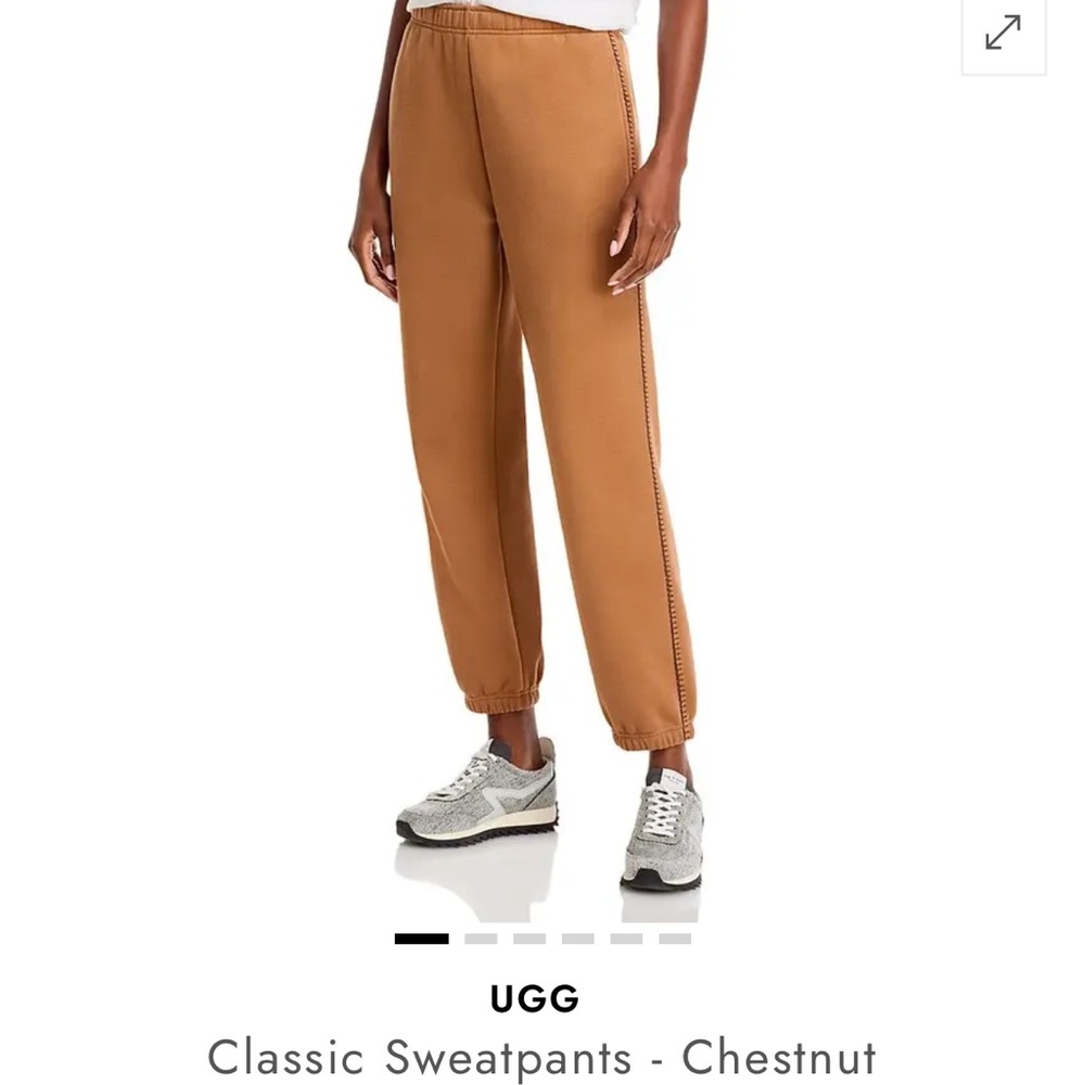 UGG Women's Classic Chestnut sweatpants Joggers sz M bnwt